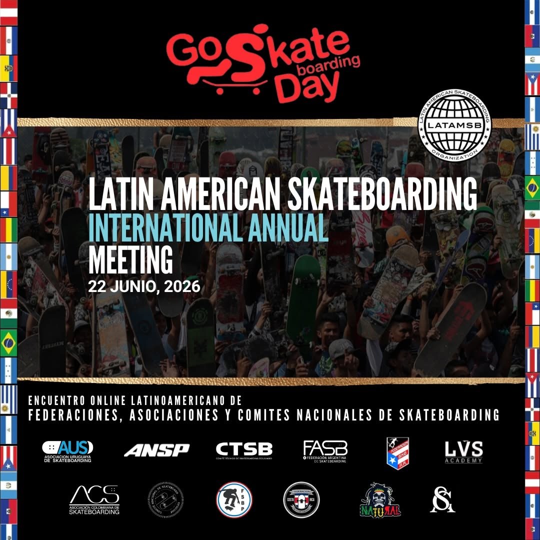 ANSP Chile participa en la reunión anual de Latin American Skateboarding 2026